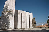 Bansko, monument of the Bulgarian hero Paisii of Hilendar